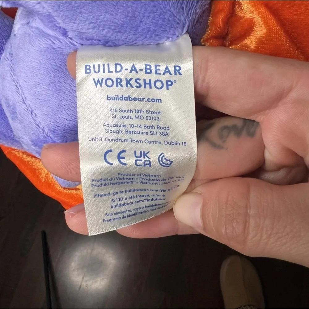 Build a Bear Halloween Stitch Wicked Mischief Disney‎ with PumpkinOutfit